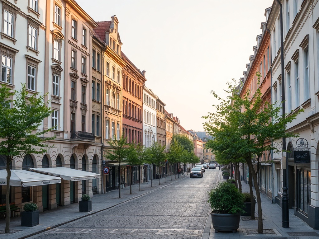 Ilustracja symbolizująca dwa oblicza Żor: troskę o bezpieczeństwo mieszkańców i dbałość o środowisko.